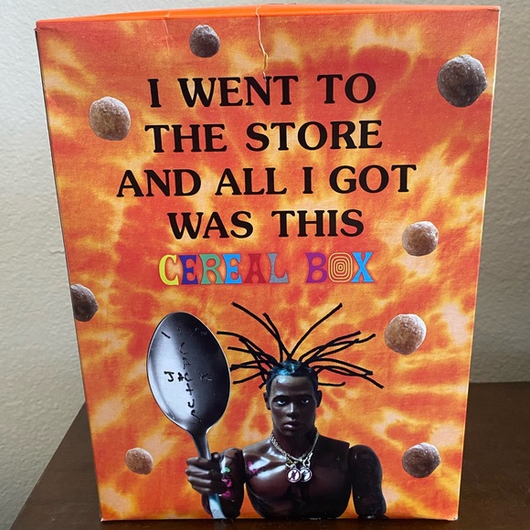 Official Travis Scott x Reese's Puffs Cereal Box - Picture 2 of 4